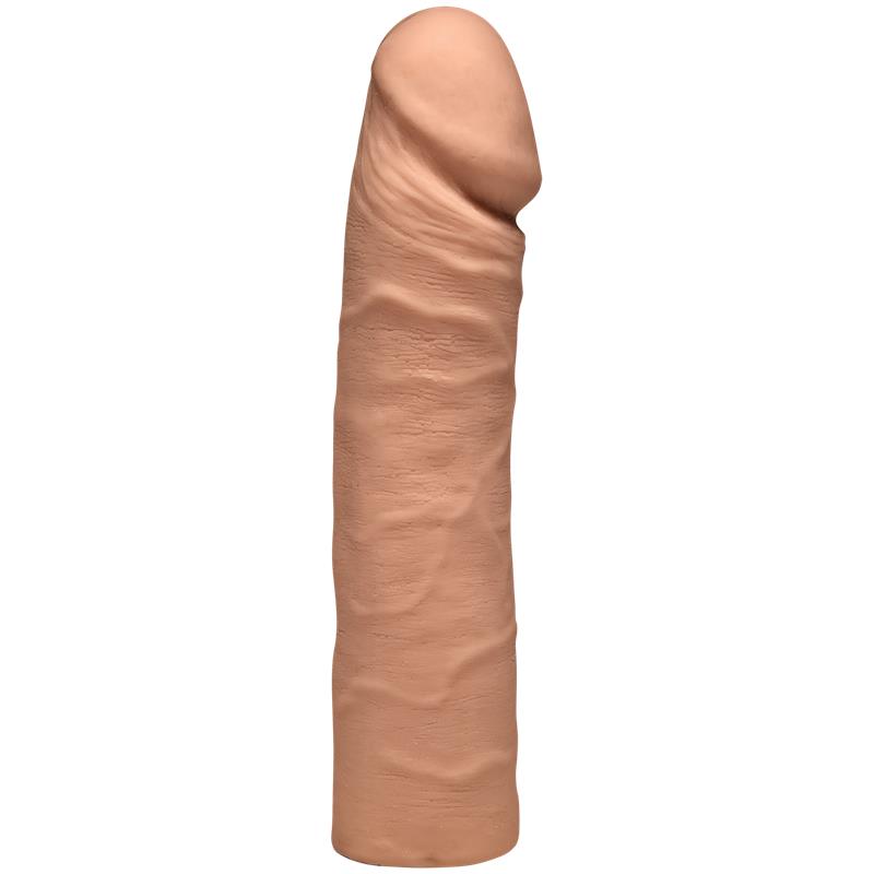 Dual Density Double Dildo Double D 16 Caramel - UABDSM