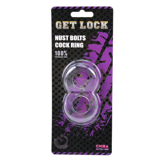 Duo Cock 8 Ball Ring-clear - UABDSM