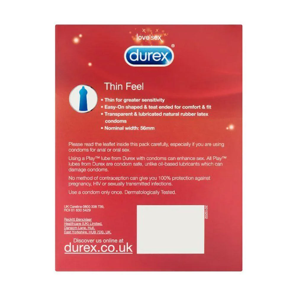 Durex Thin Feel 20s - UABDSM