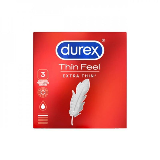 Durex Thin Feel Extra Thin - 3 Pcs - UABDSM