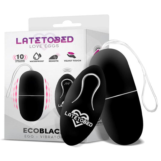 Ecoblack Vibrating Egg with Remote Control - UABDSM