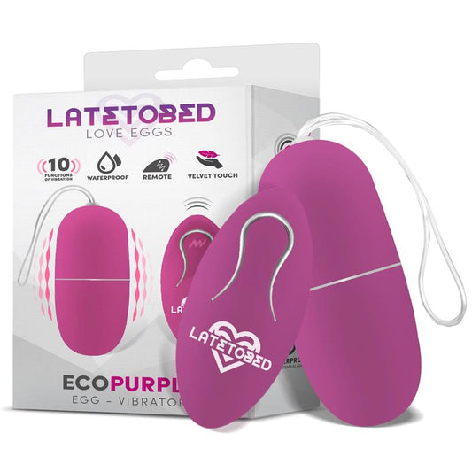 Ecopurple Vibrating Egg with Remote Control - UABDSM