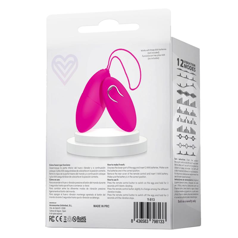 Eggy Vibrating Egg Wireless Remote Control Silicone - UABDSM