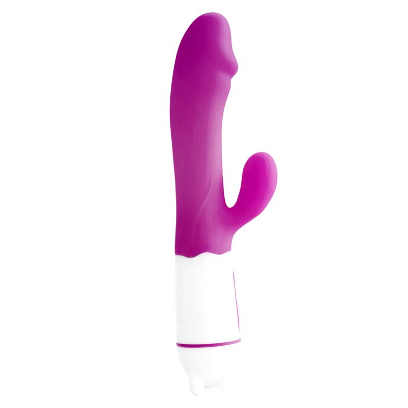 Ellys USB Vibration 36 Functions Silicone Purple - UABDSM