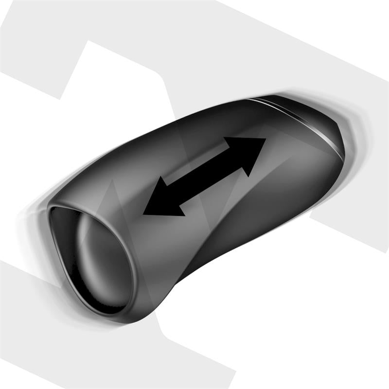 Evony Oral Sex Male Masturbator Suction and Vibration 2 Motors USB Silicone - UABDSM