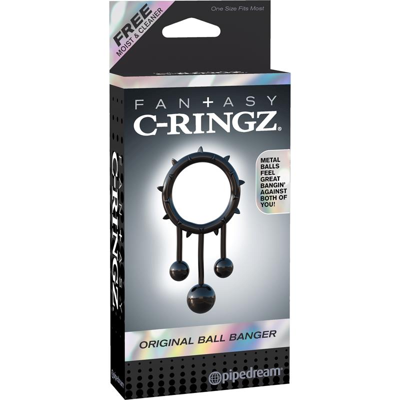 Fantasy C-Ringz Original Ball Banger Black - UABDSM