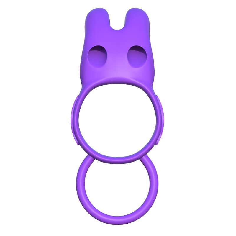 Fantasy C-Ringz Twin Teazer Rabbit Ring Purple - UABDSM