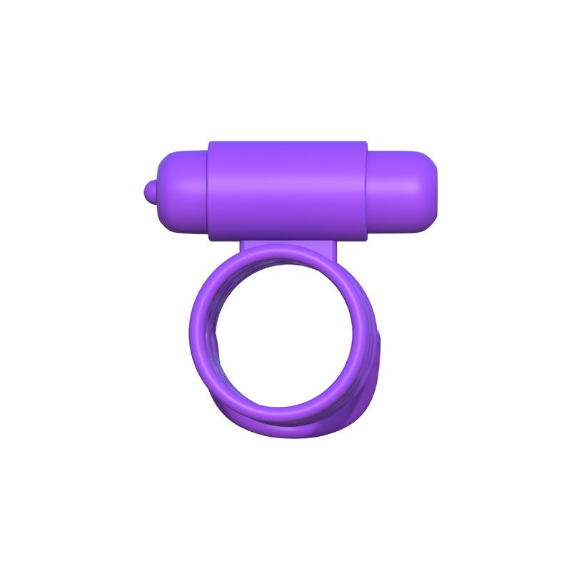 Fantasy C-Ringz Vibrating Couples Cage Purple - UABDSM