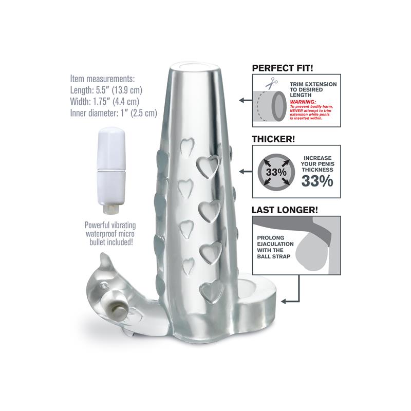 Fantasy X-tensions  Deluxe Vibrating Penis Enhance - UABDSM