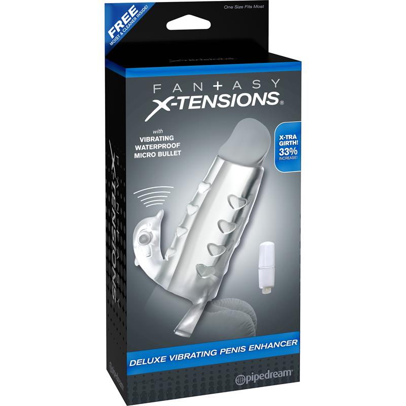 Fantasy X-tensions  Deluxe Vibrating Penis Enhance - UABDSM