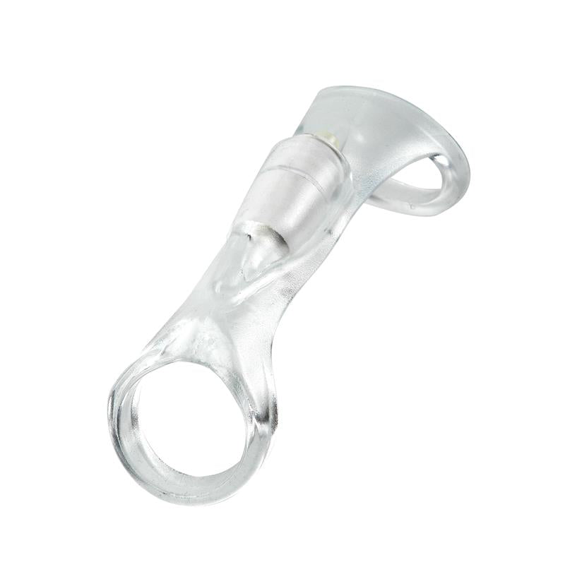 Fantasy X-tensions  Vibrating Cock Sling-Clear - UABDSM