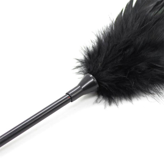 Feather Tickler and Paddle 2 in 1 48 cm Black - UABDSM