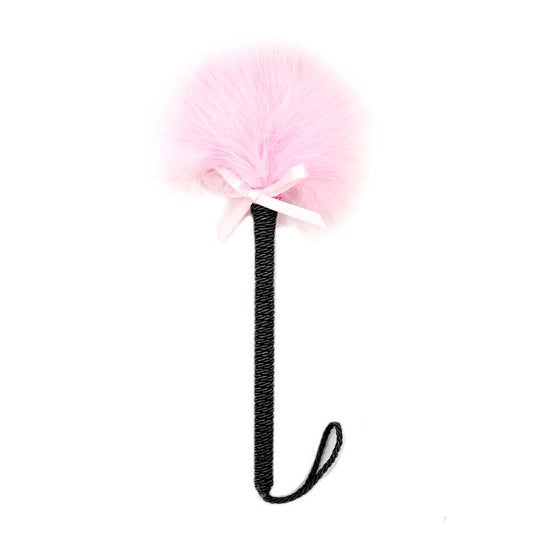 Feather Tickler with Bow 25 cm Pink - UABDSM