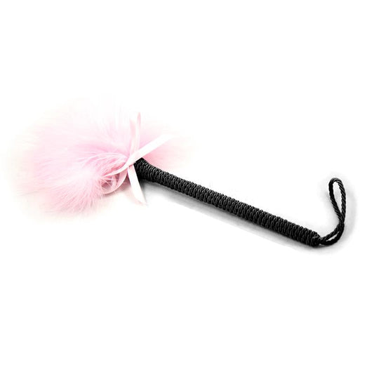 Feather Tickler with Bow 25 cm Pink - UABDSM