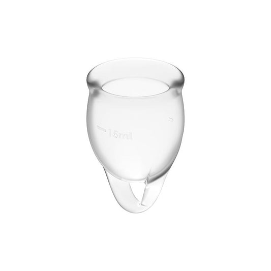 Feel Confident Menstrual Cup Transparent Pack of 2 - UABDSM
