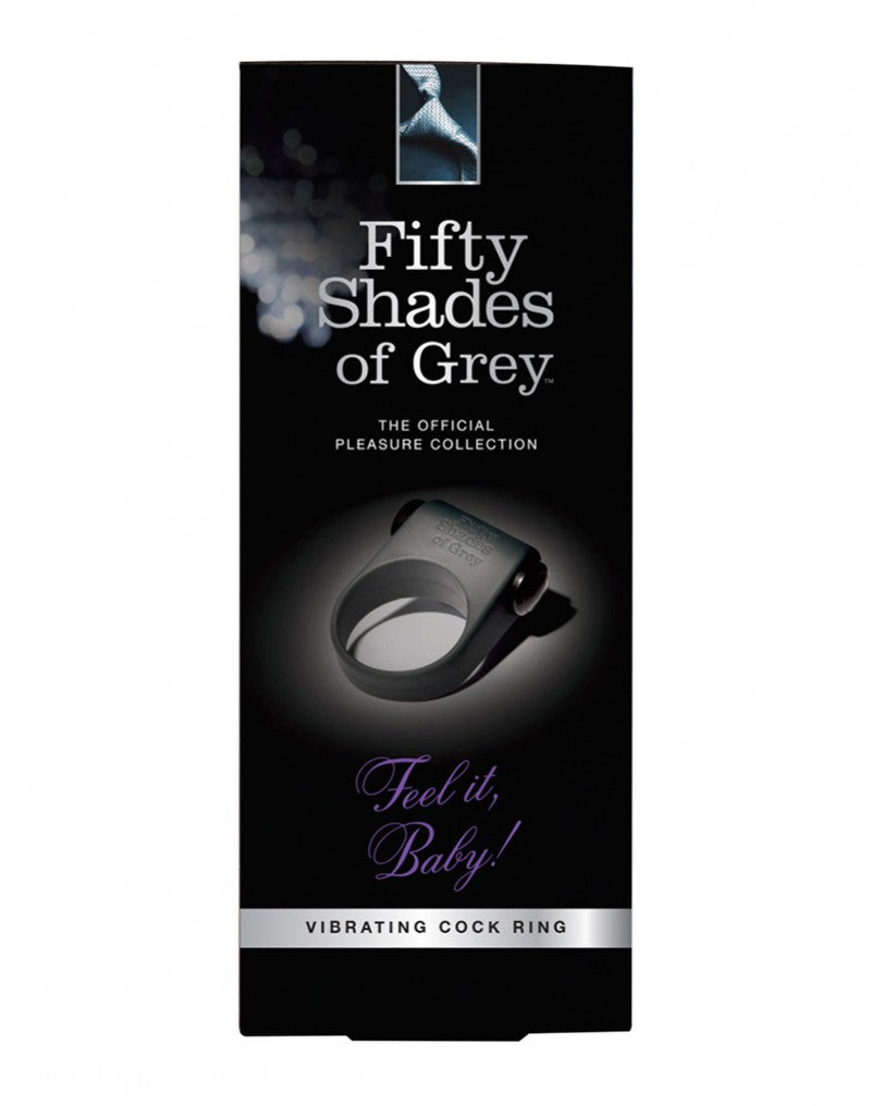 Feel It Baby! - FSoG Vibrating Cock Ring - UABDSM