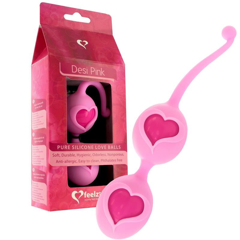 Feelz Toys Love Balls Desi Pink - UABDSM