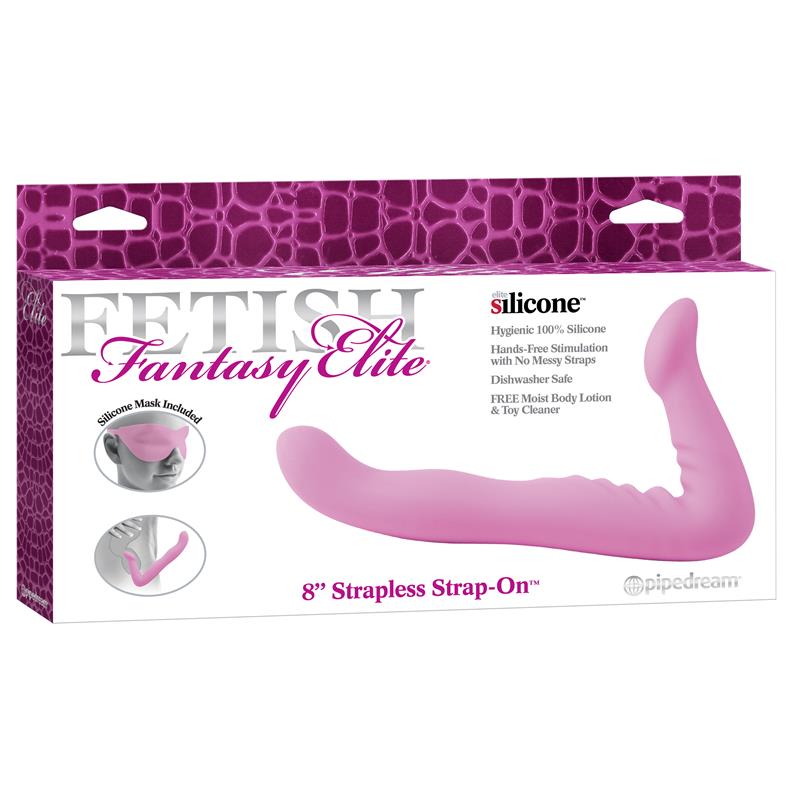 Fetish Fantasy Elite 20 cm Strapless Strap-On-Pink - UABDSM