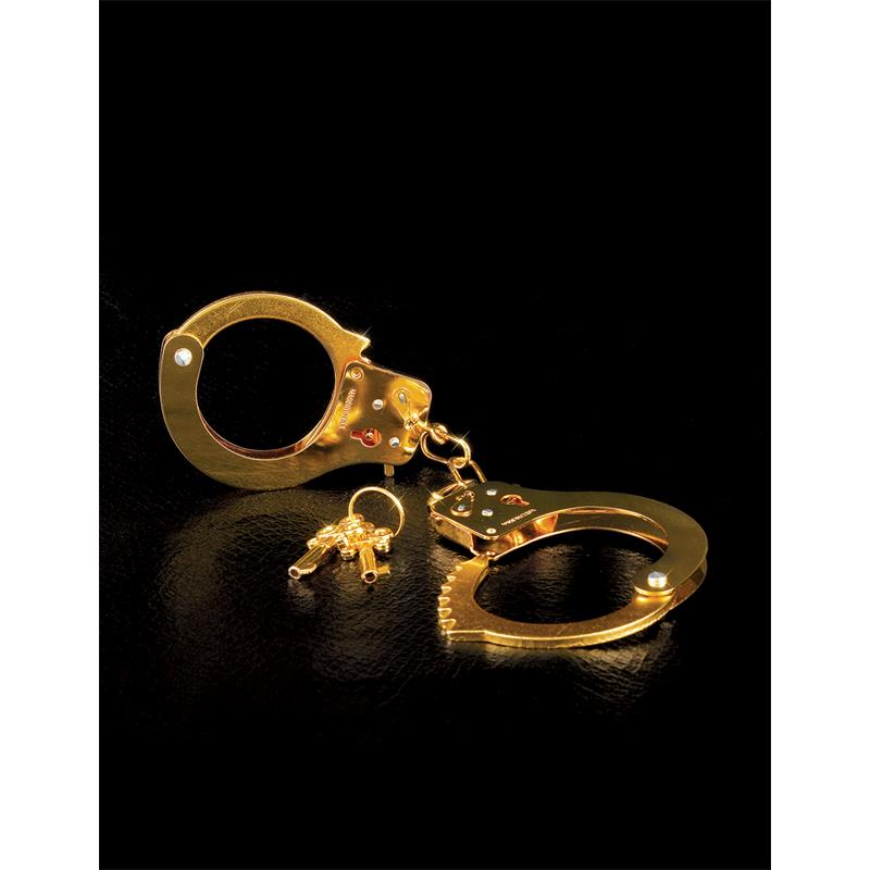 Fetish Fantasy Gold Metal Cuffs Gold - UABDSM