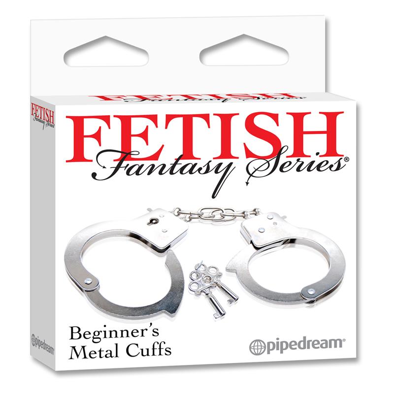 Fetish Fantasy Series Beginners Metal Cuffs - UABDSM