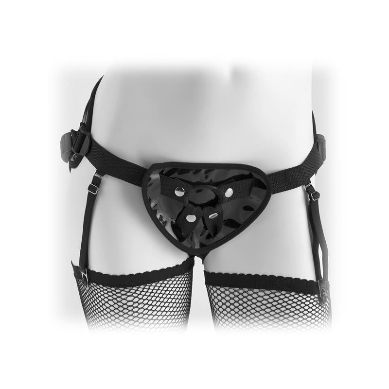 Fetish Fantasy Series Garter Belt Harness-Black - UABDSM