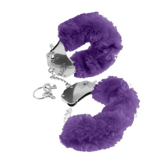 Fetish Fantasy Series Original Furry Cuffs Purple - UABDSM