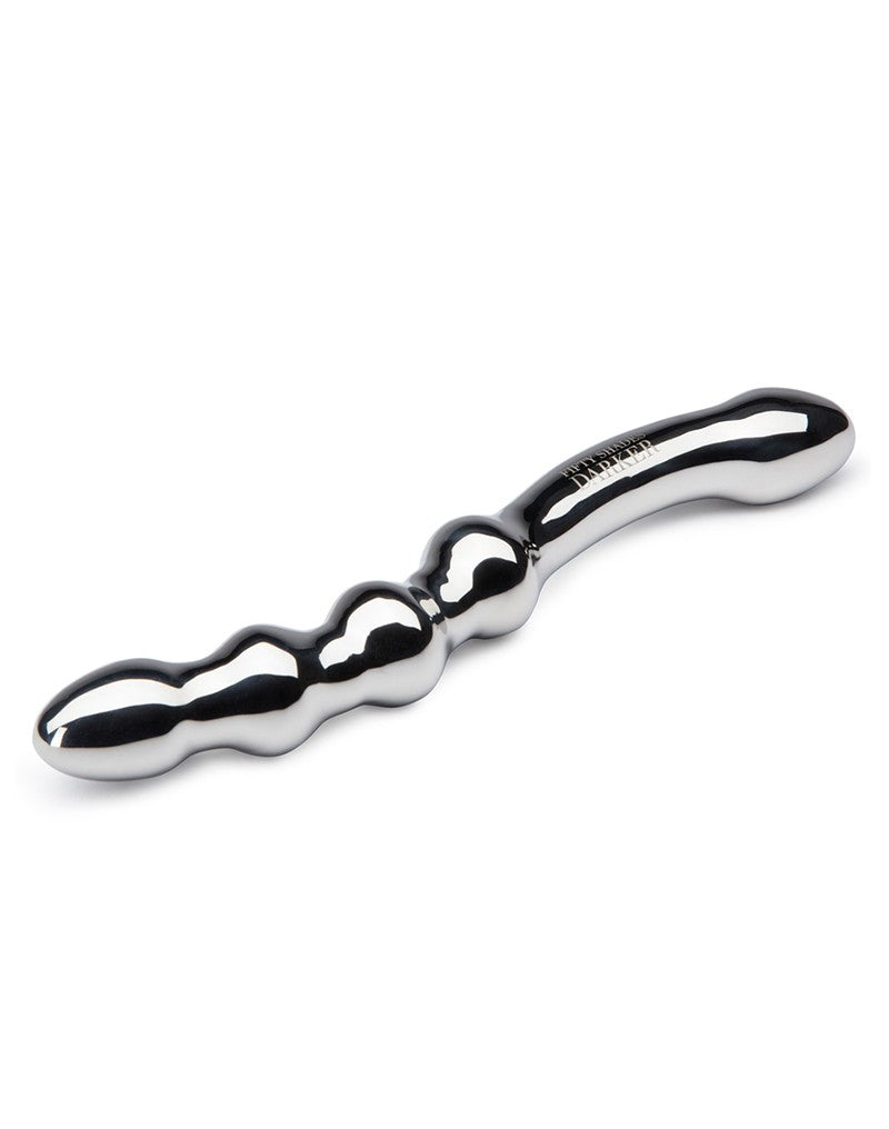 Deliciously Deep - FSoG Darker Steel G-Spot Dildo - UABDSM