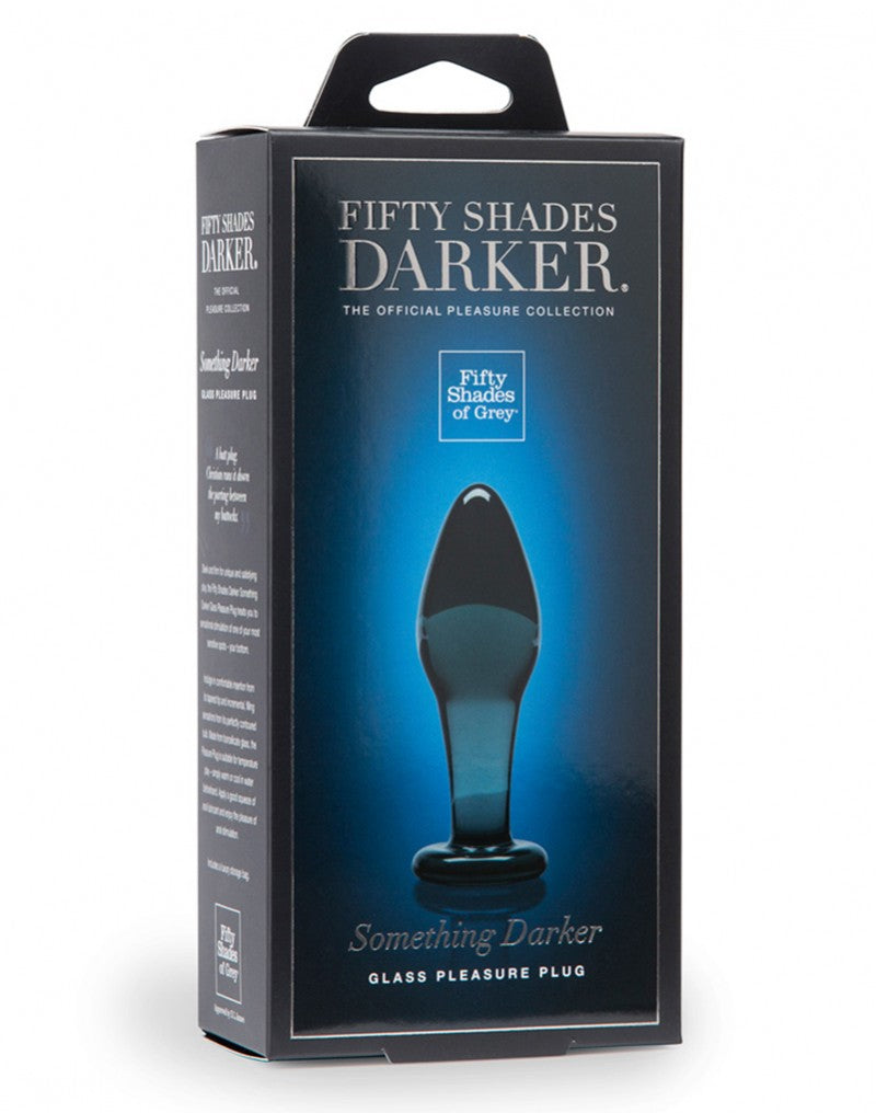 Something Darker - FSoG Darker Glass Butt Plug - UABDSM