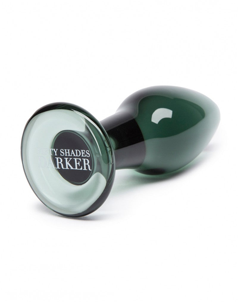 Something Darker - FSoG Darker Glass Butt Plug - UABDSM