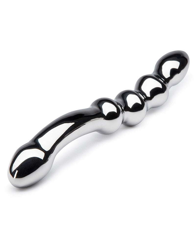 Deliciously Deep - FSoG Darker Steel G-Spot Dildo - UABDSM