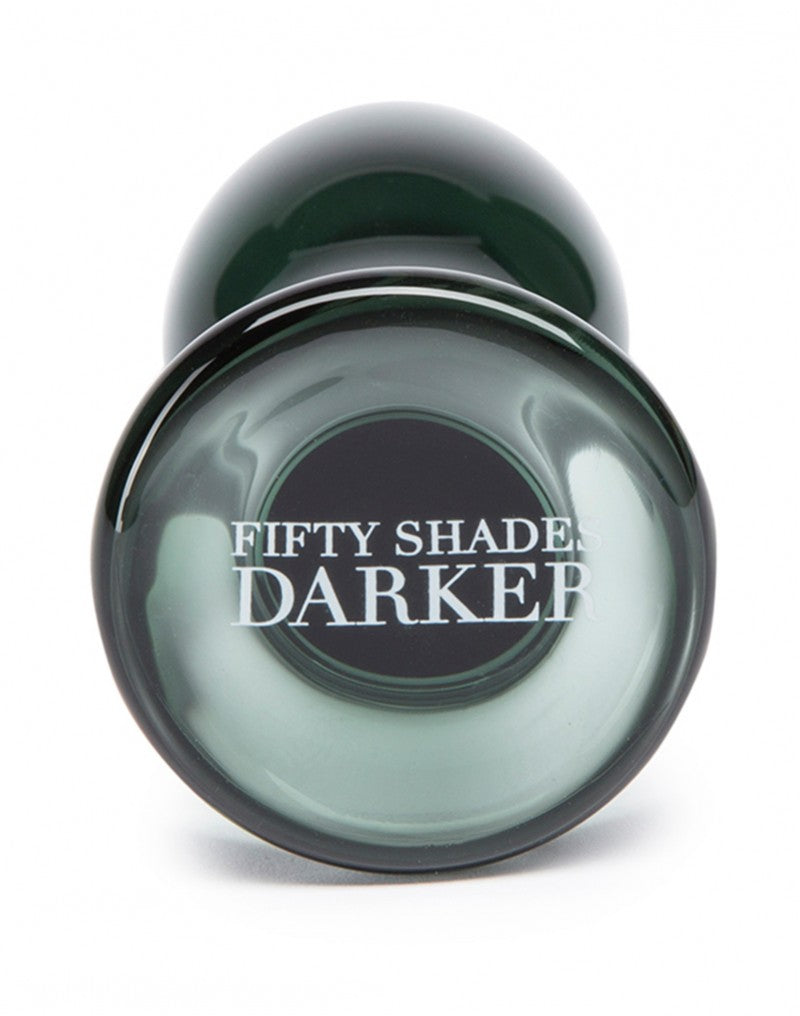 Something Darker - FSoG Darker Glass Butt Plug - UABDSM