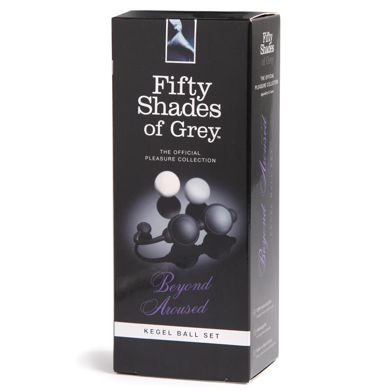 Fifty Shades of Grey Beyond Aroused Kegel Balls Set Black - UABDSM