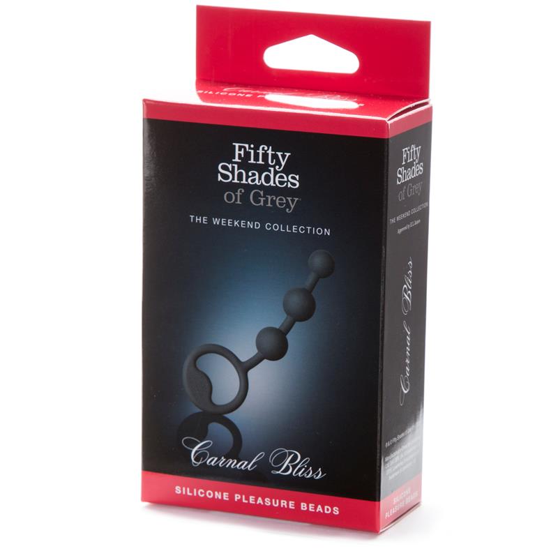 Fifty Shades of Grey Carnal Bliss Silicone Pleasure Beads - UABDSM