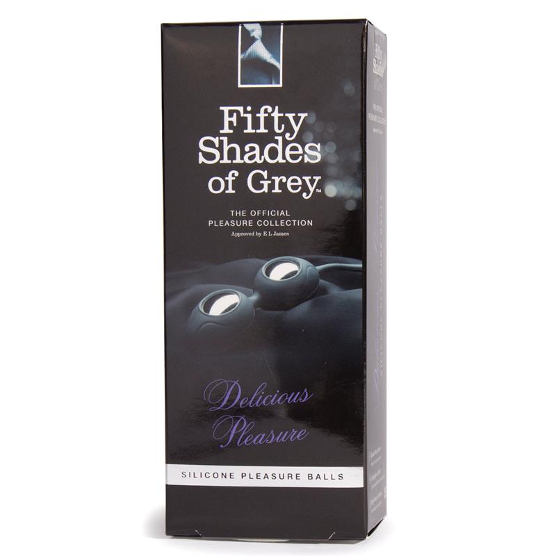 Fifty Shades of Grey Delicious Pleasure Silicone Ben Wa Balls - UABDSM