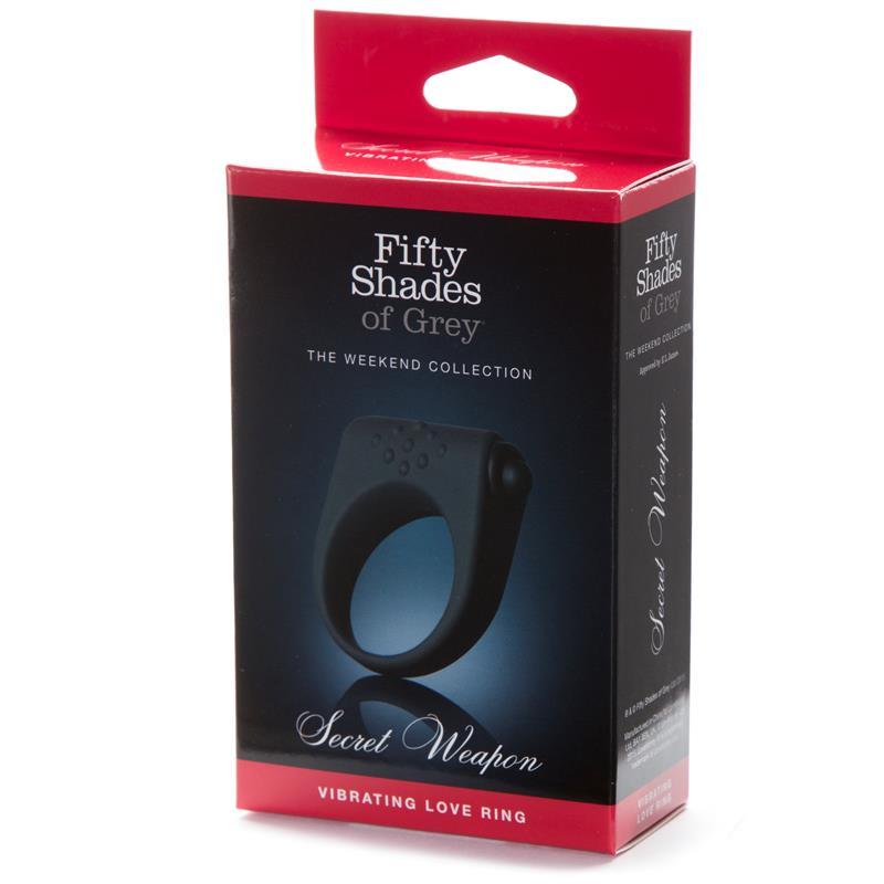 Fifty Shades of Grey Secret Weapon Vibrating Love Ring - UABDSM