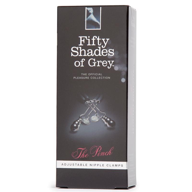 Fifty Shades of Grey The Pinch Adjustable Nipple Clamps - UABDSM