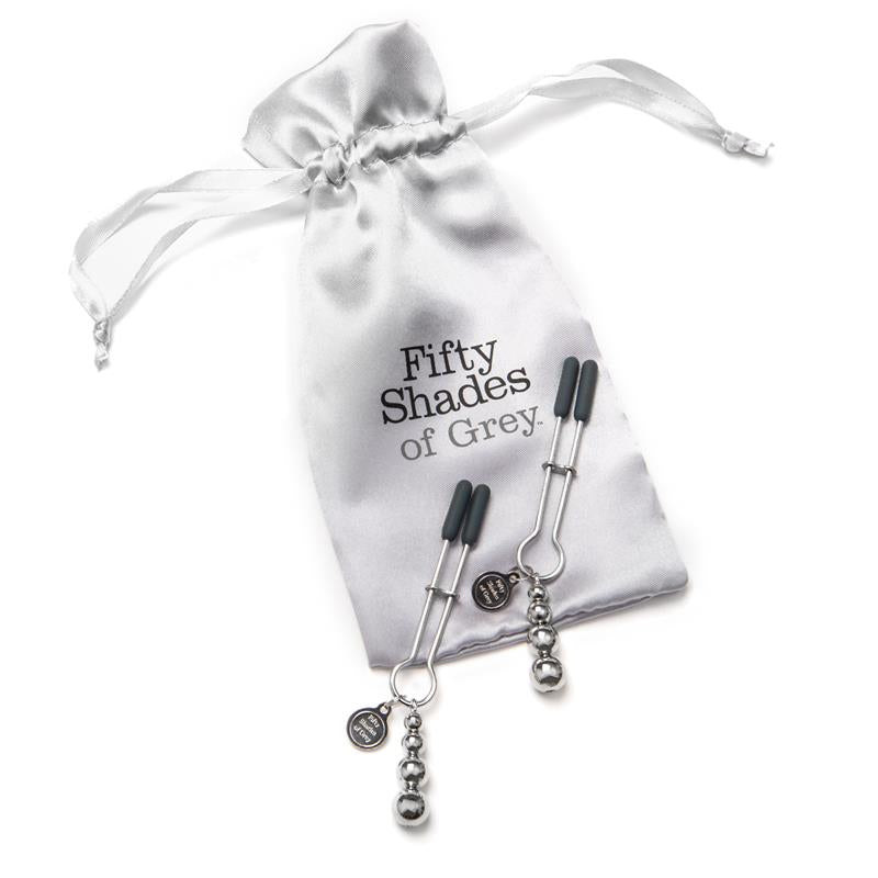 Fifty Shades of Grey The Pinch Adjustable Nipple Clamps - UABDSM