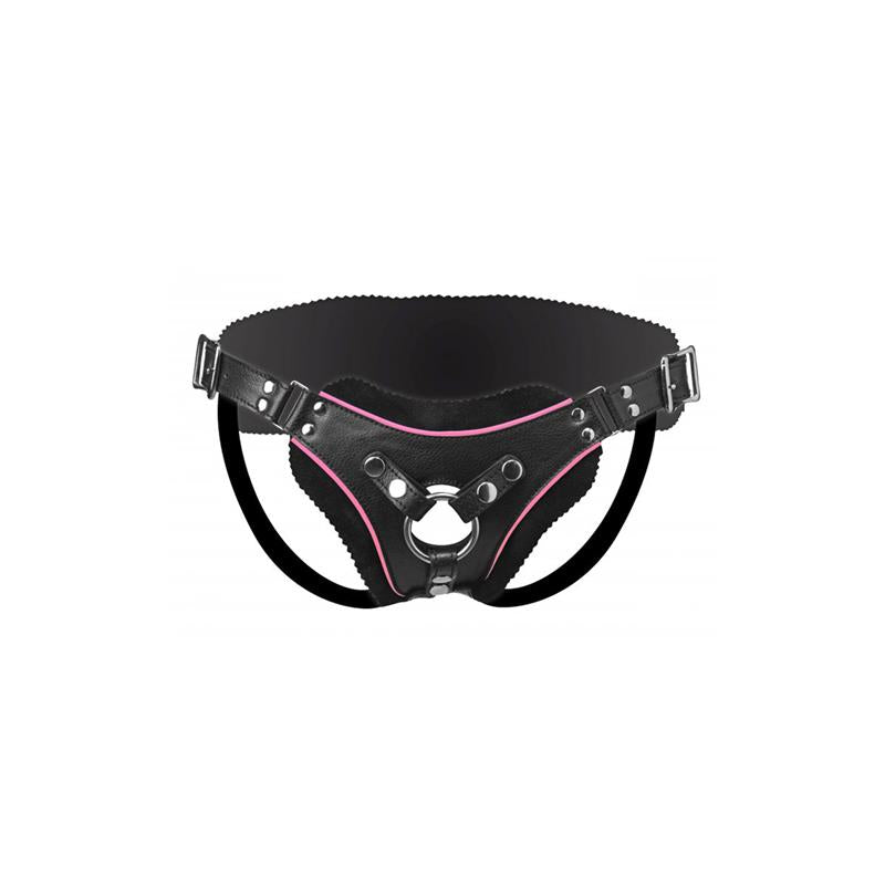 Flamingo Low Rise Strap-On Harness Black - UABDSM