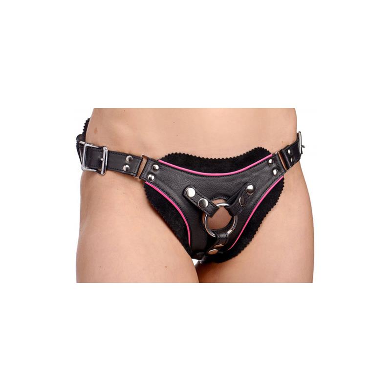 Flamingo Low Rise Strap-On Harness Black - UABDSM