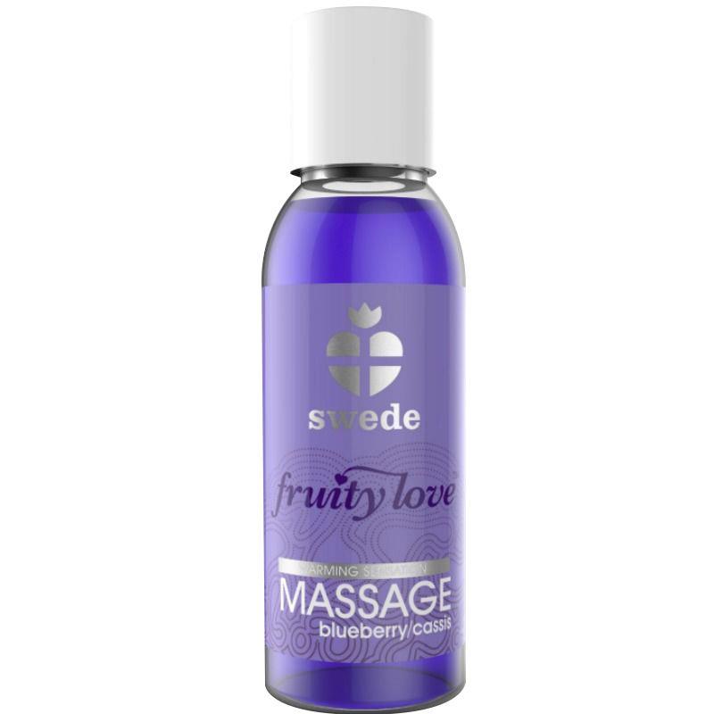 Fruity Love Massage Oil Blueberry and Cassis Aroma 50 ml - UABDSM