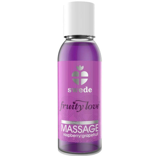 Fruity Love Massage Oil Raspberry and Grapefruit 50 ml - UABDSM