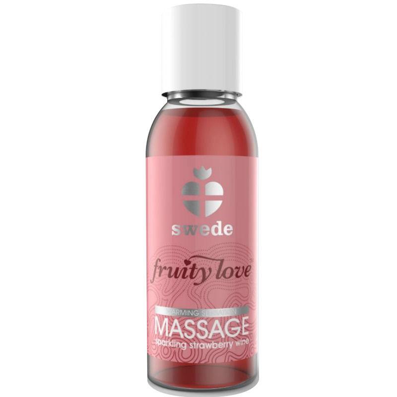 Fruity Love Massage Oil Sparkling Strawberry Aroma 50 ml - UABDSM