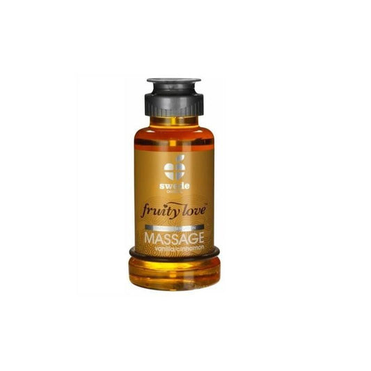 Fruity Love Massage Oil Vanilla and Cinnamon Aroma 100 ml - UABDSM