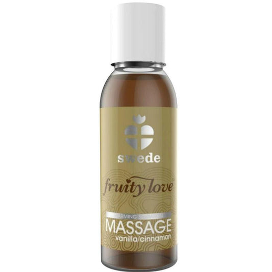 Fruity Love Massage Oil Vanilla and Cinnamon Aroma 50 ml - UABDSM