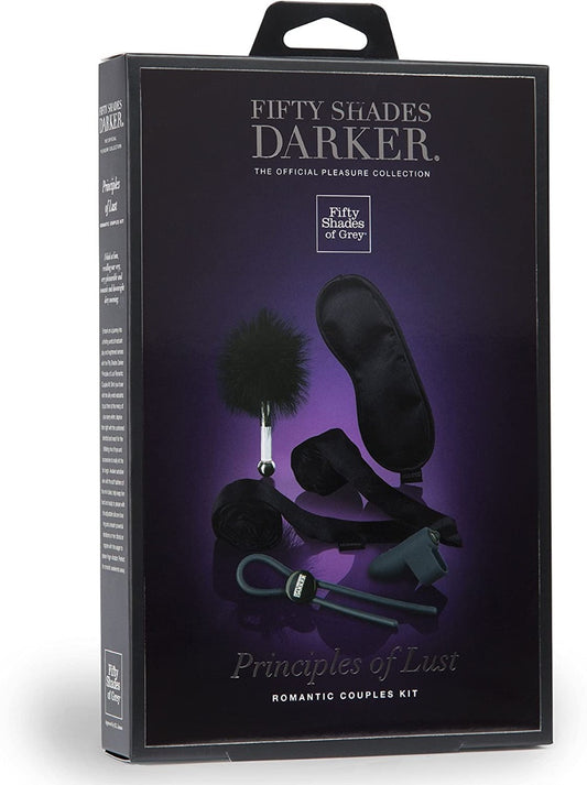 Fifty Shades Darker Principles of Lust Romance Couples Kit - UABDSM