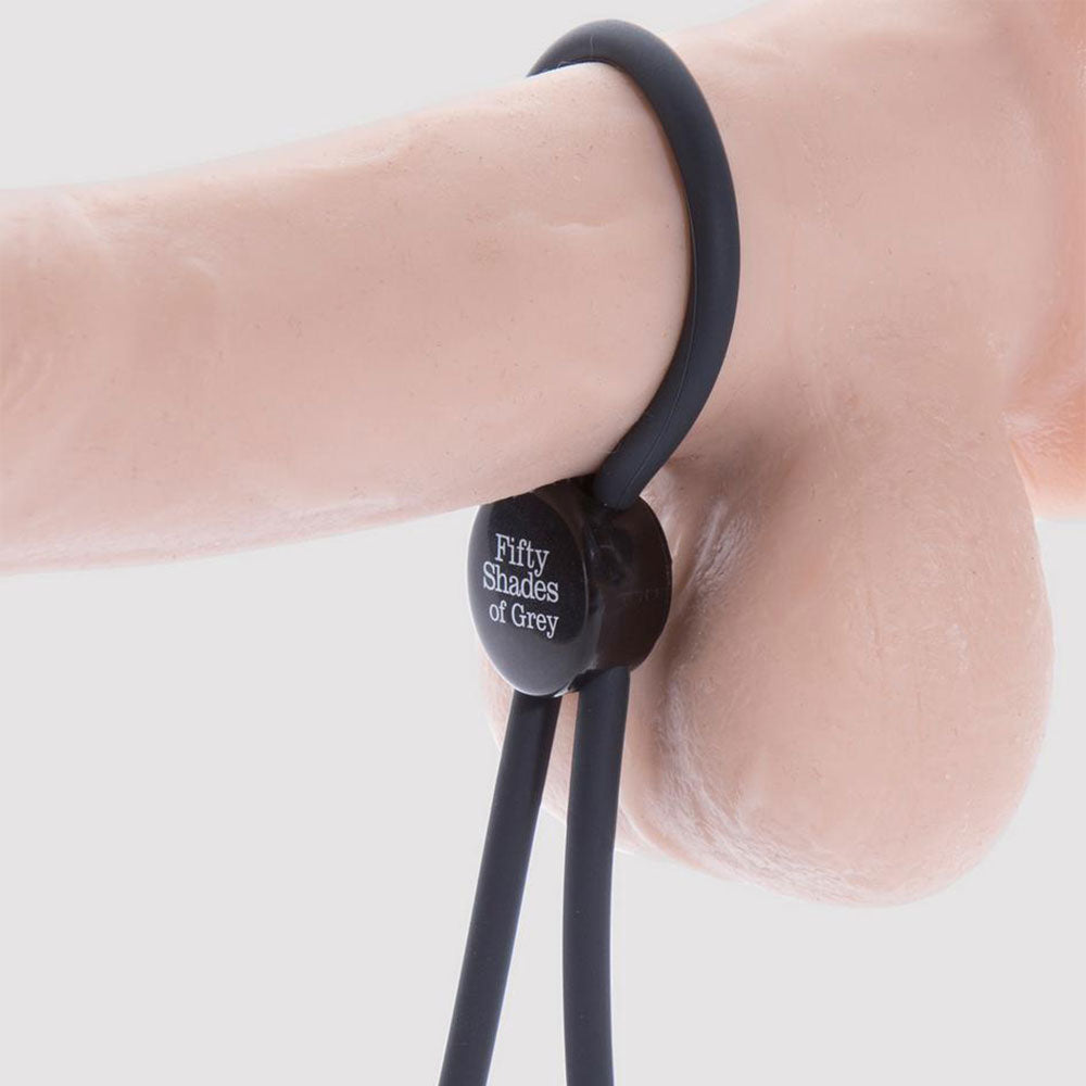 Fifty Shades of Grey Again and Again Adjustable Love Ring - UABDSM