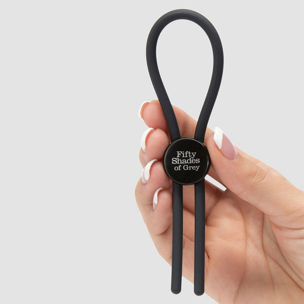 Fifty Shades of Grey Again and Again Adjustable Love Ring - UABDSM