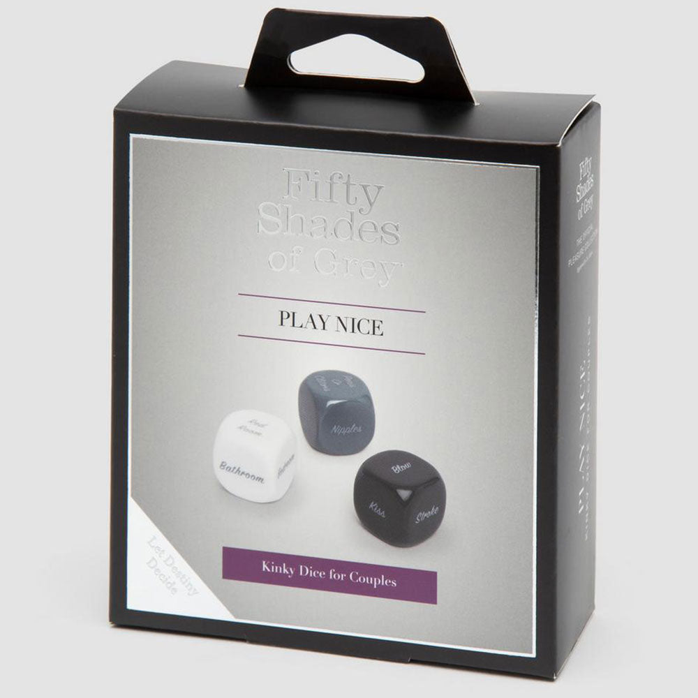 Fifty Shades of Grey Play Nice Role Play Dice - UABDSM