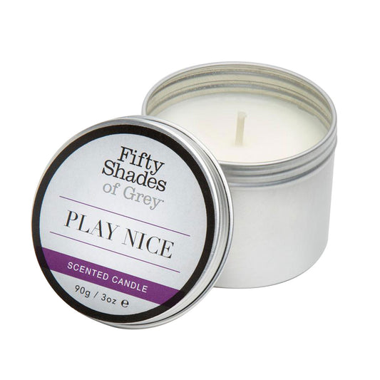 Fifty Shades of Grey Play Nice Vanilla Candle 90g - UABDSM