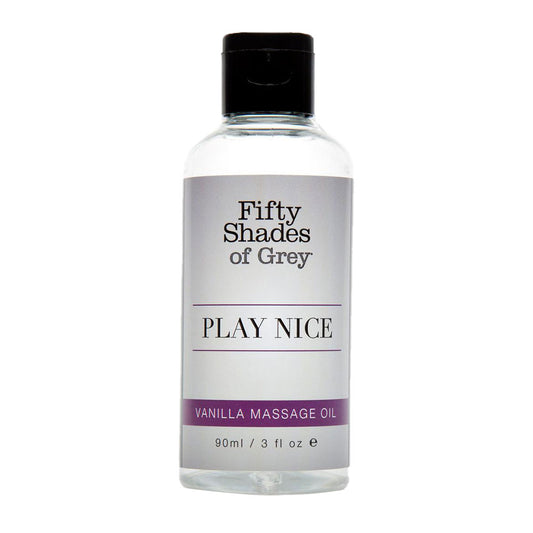 Fifty Shades of Grey Play Nice Vanilla Massage Oil 90ml - UABDSM